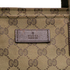 Gucci GG Canvas Web Tote
