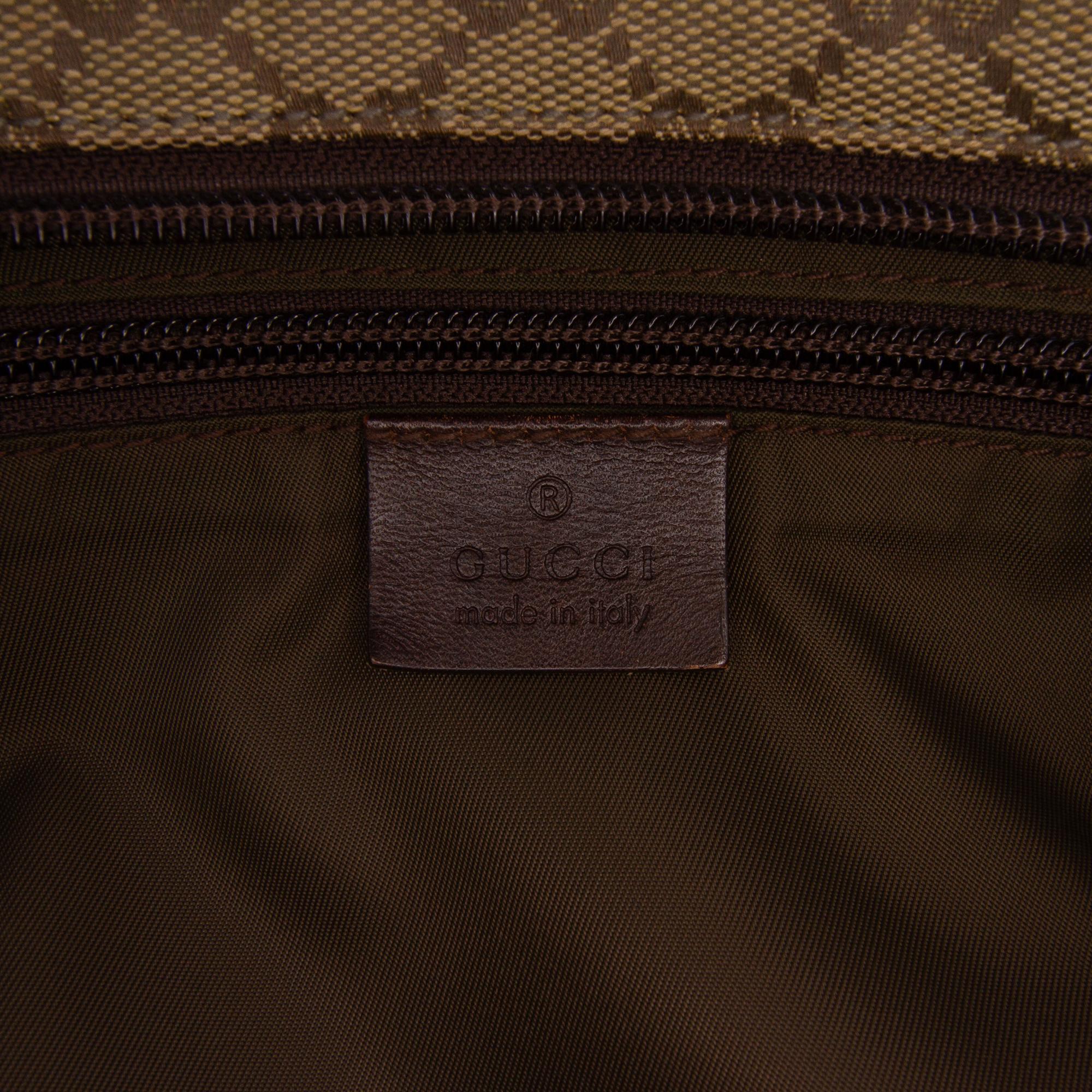 Gucci GG Canvas Web Tote