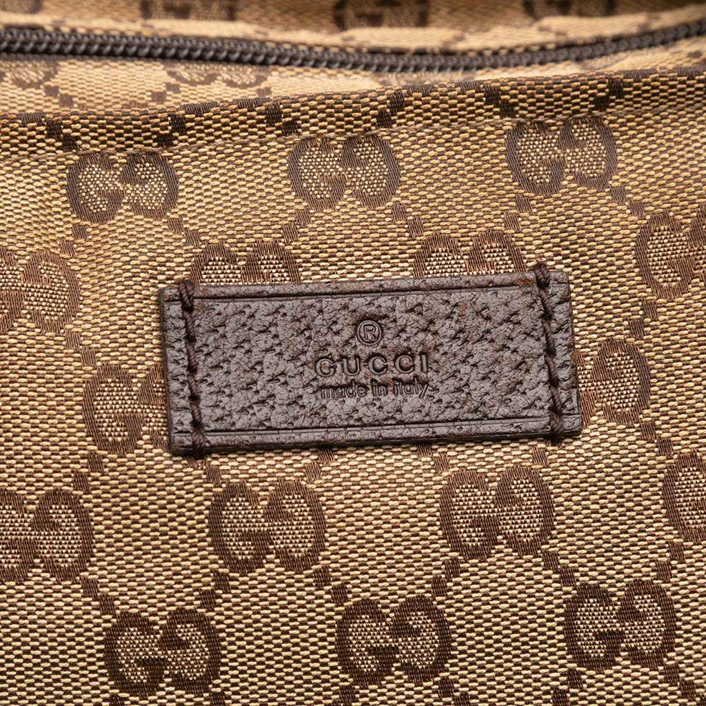 Gucci GG Canvas Web Tote