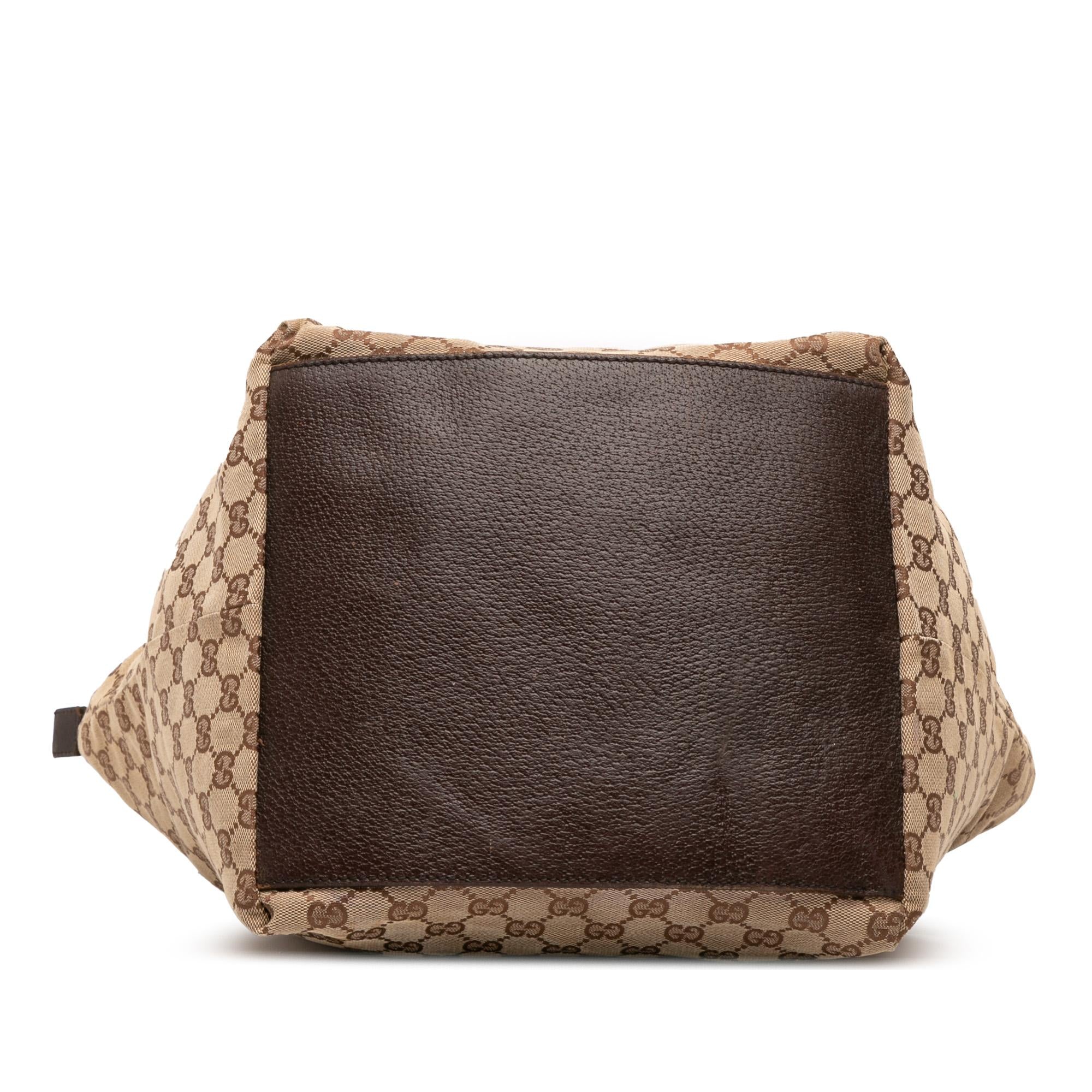Gucci GG Canvas Web Tote