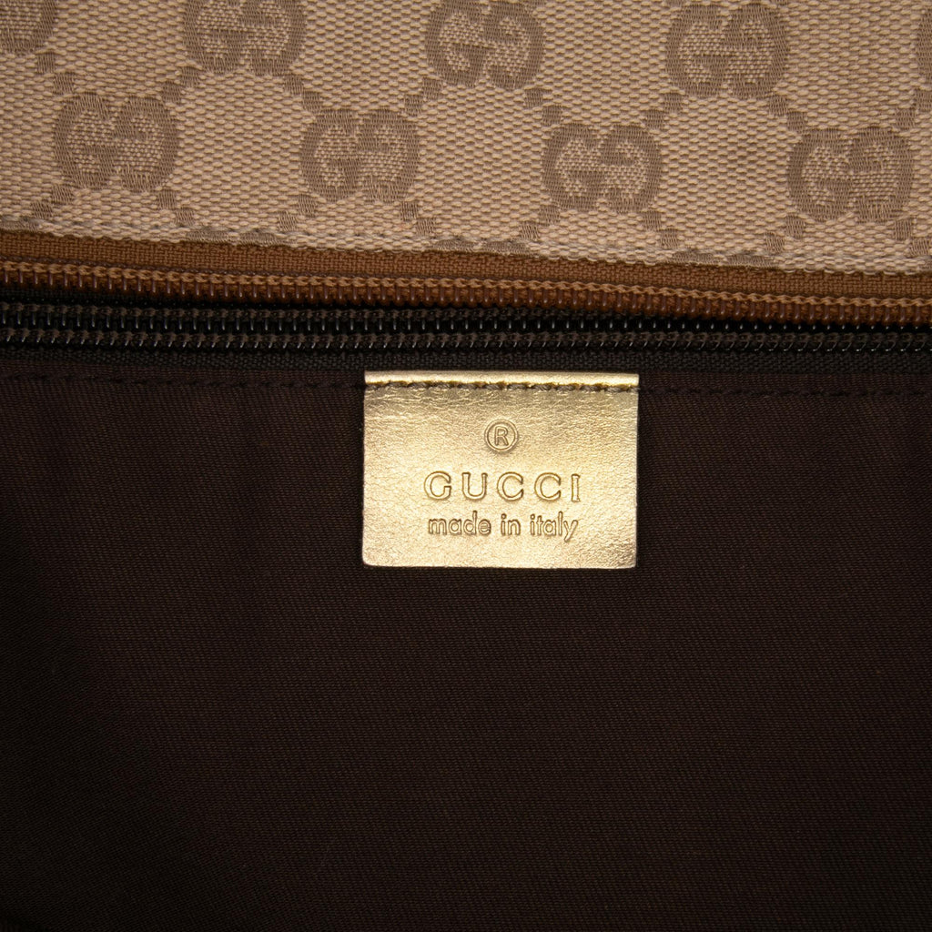 Gucci GG Canvas Web Tote