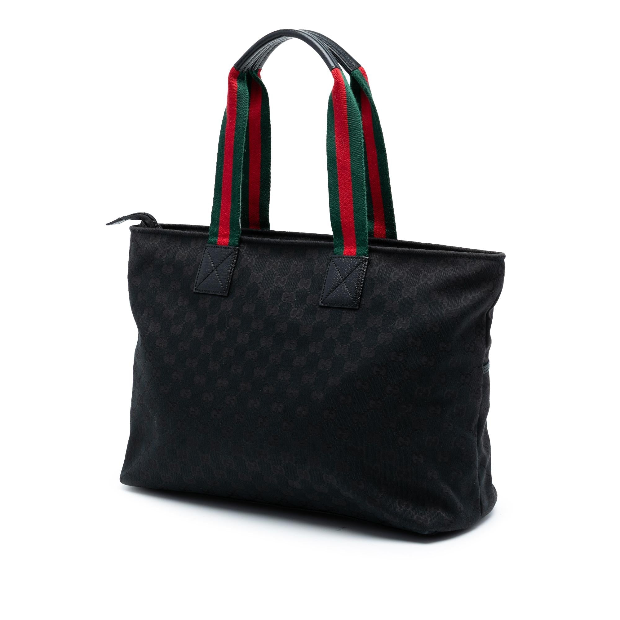 Gucci GG Canvas Web Tote