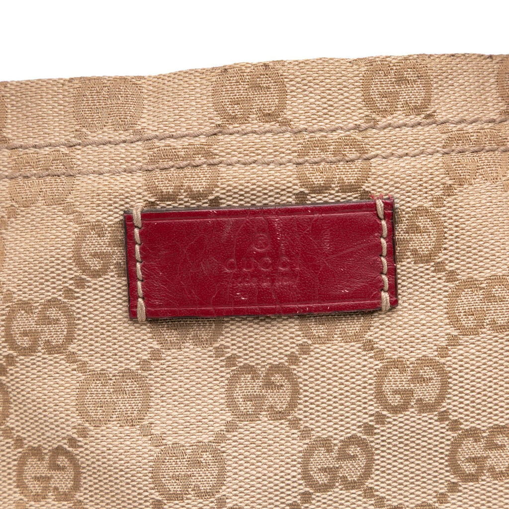 Gucci GG Canvas Web Tote