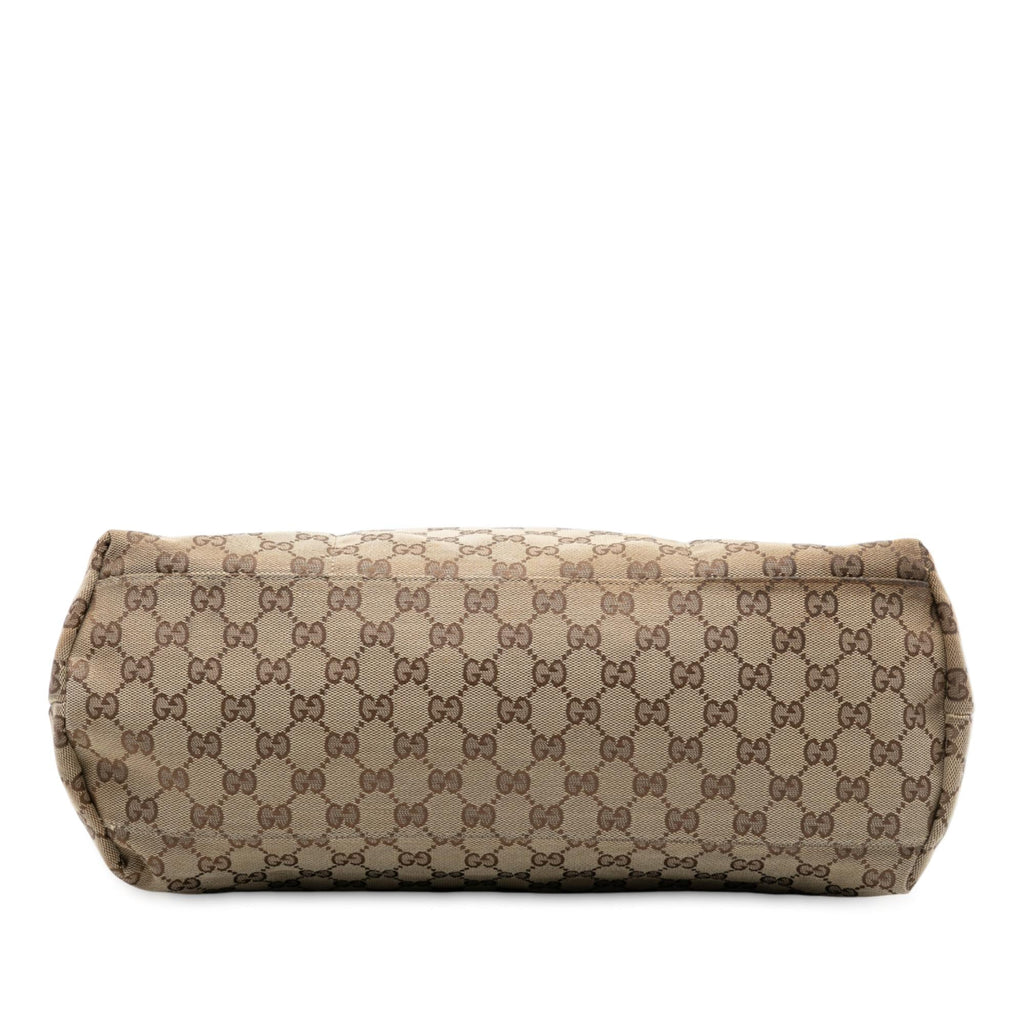 Gucci GG Canvas Web Tote