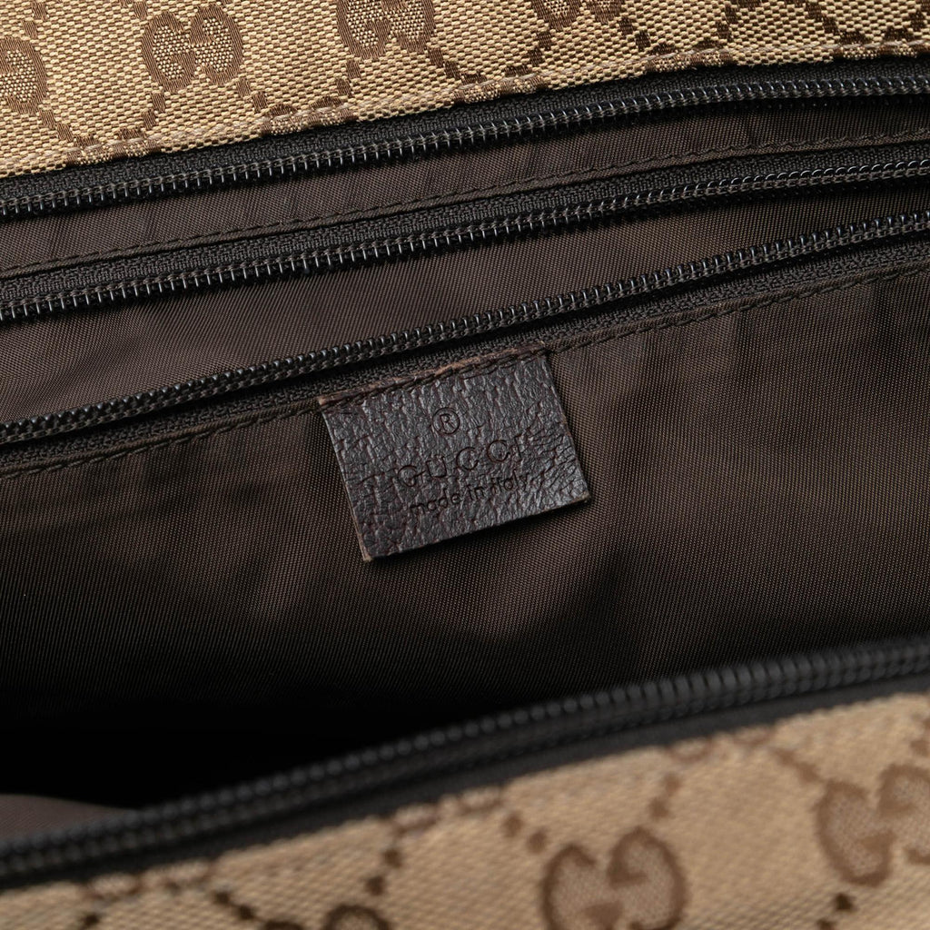 Gucci GG Canvas Web Tote