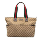 Gucci GG Canvas Web Tote