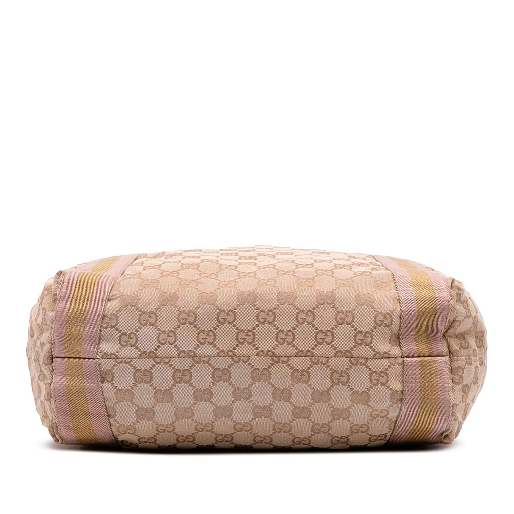 Gucci GG Canvas Web Tote