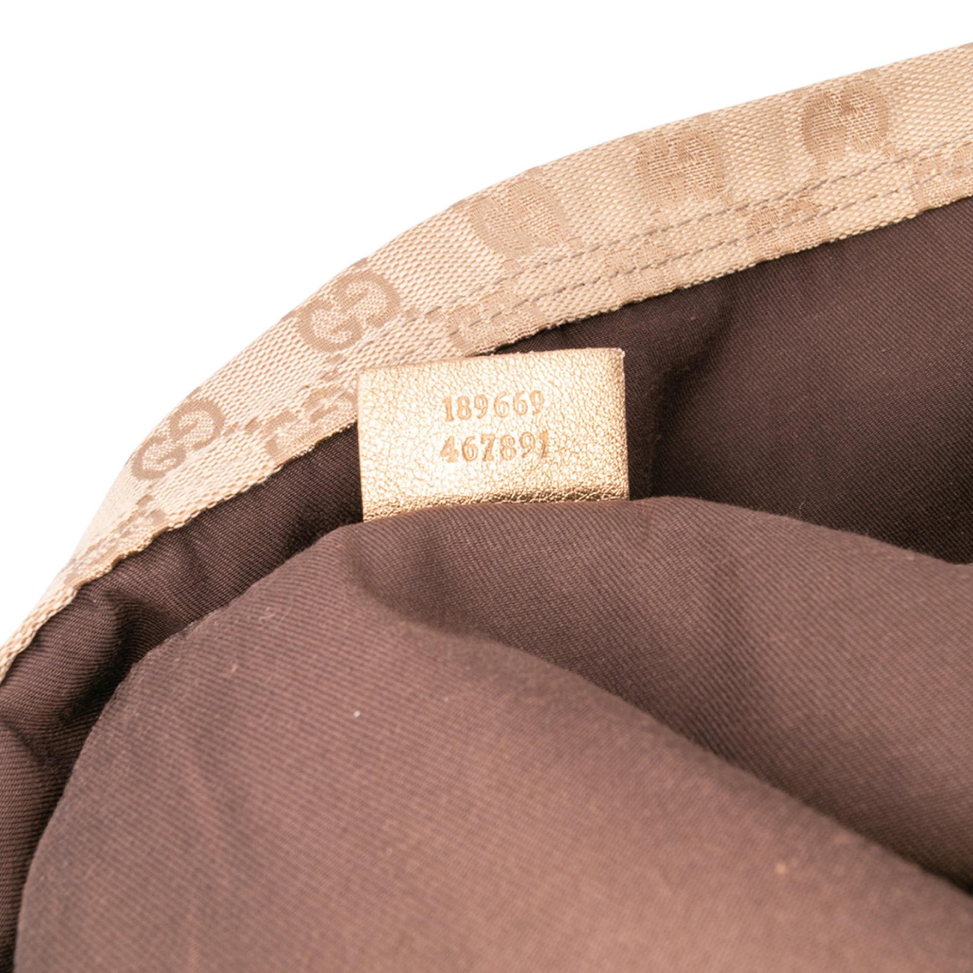 Gucci GG Canvas Web Tote