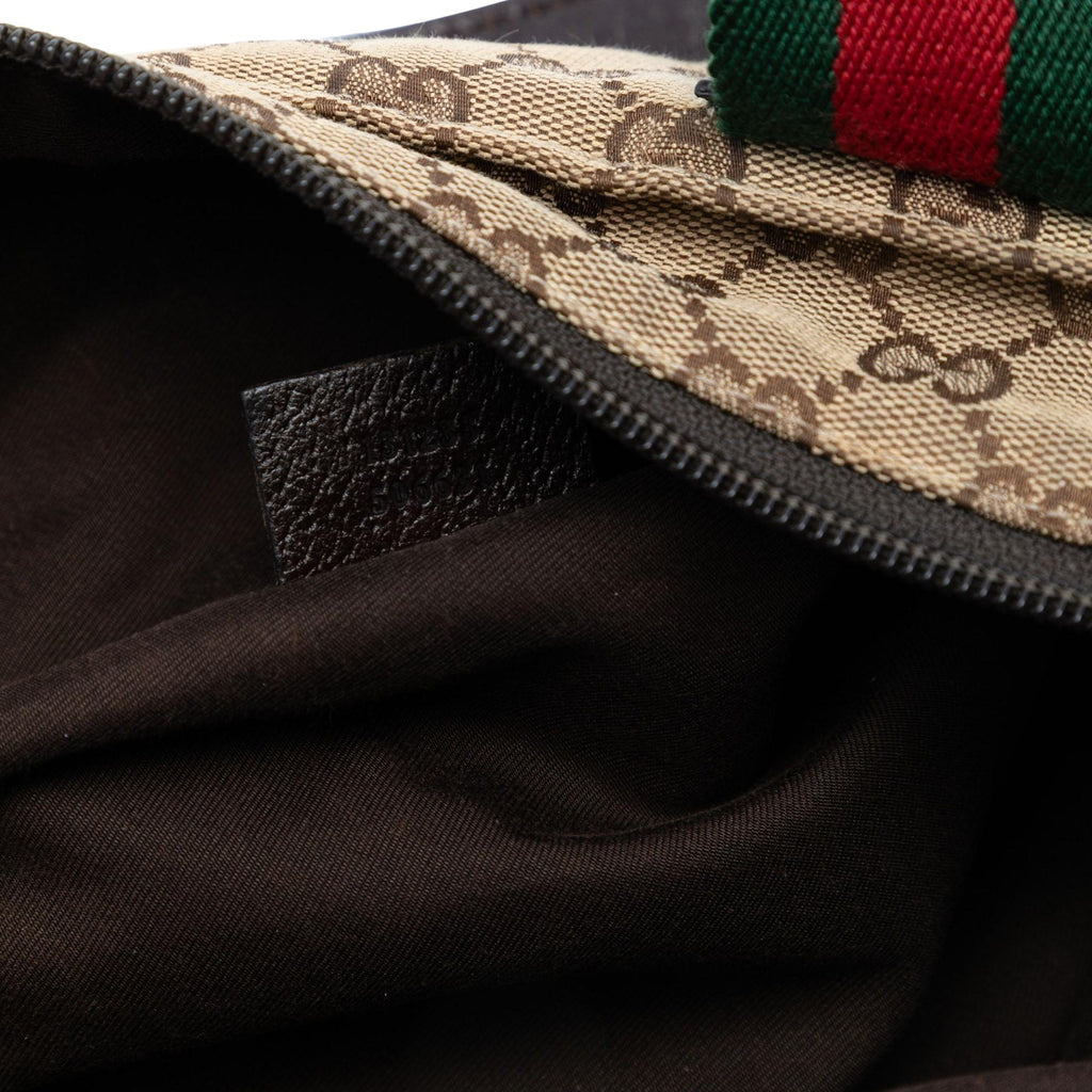 Gucci GG Canvas Web Tote