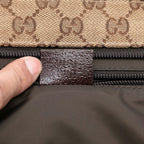 Gucci GG Canvas Web Tote
