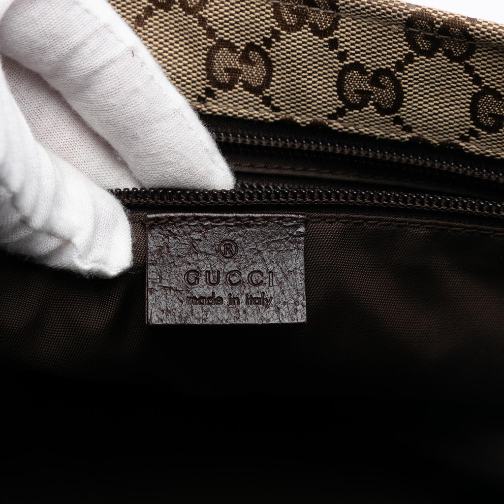 Gucci GG Canvas Web Tote