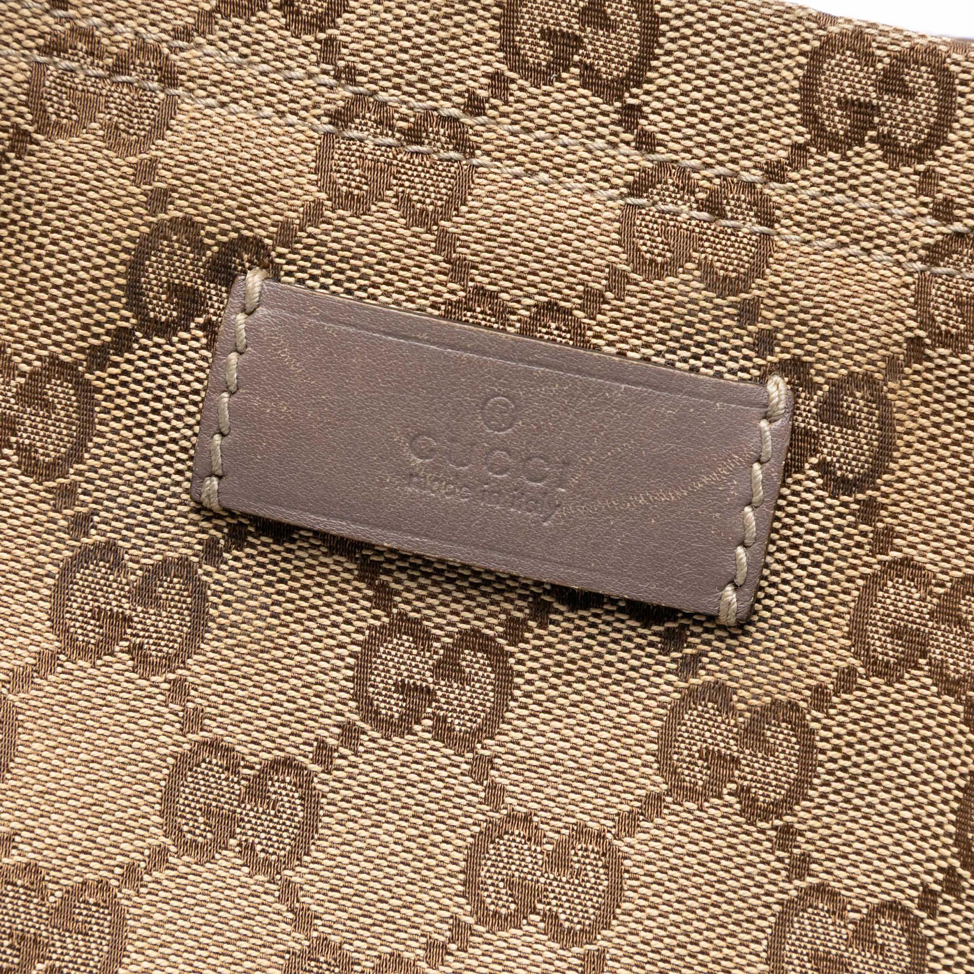 Gucci GG Canvas Web Tote