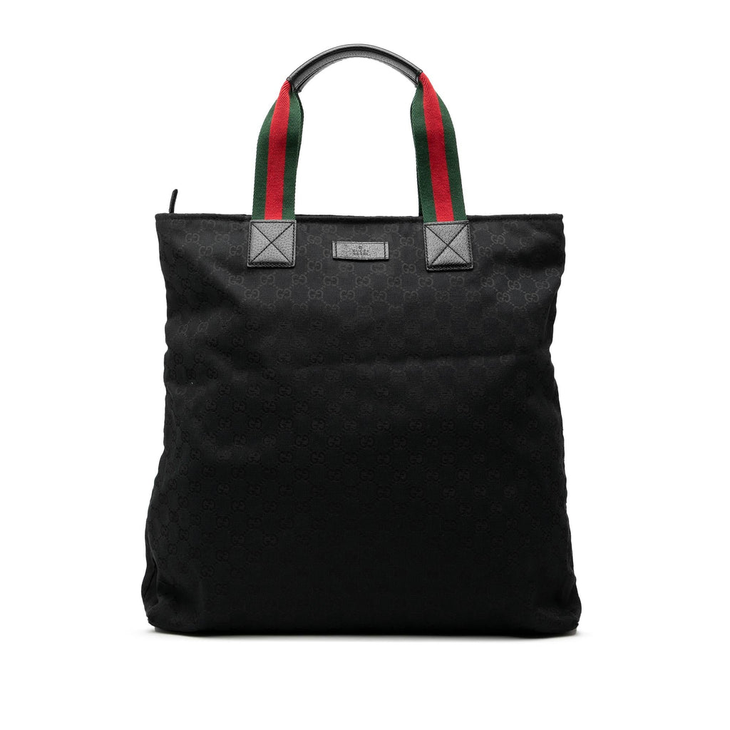 Gucci GG Canvas Web Tote