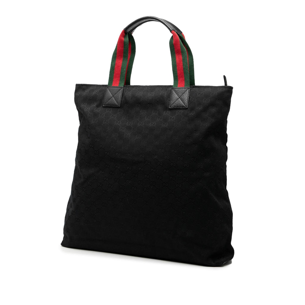 Gucci GG Canvas Web Tote