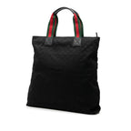 Gucci GG Canvas Web Tote