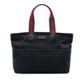 Gucci GG Canvas Web Tote