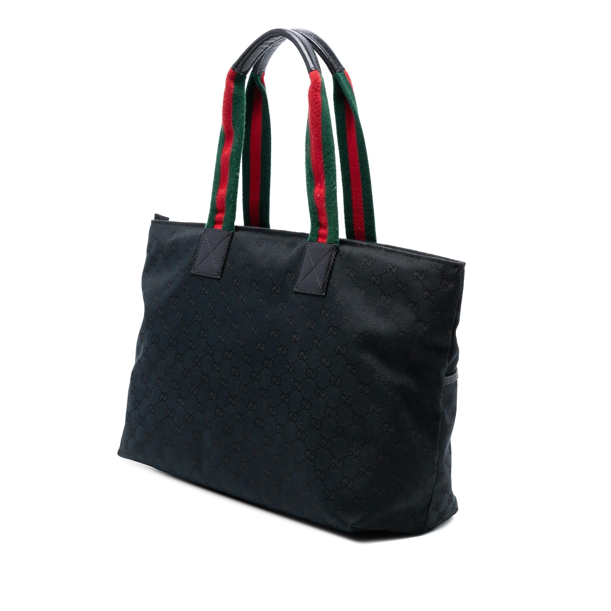 Gucci GG Canvas Web Tote