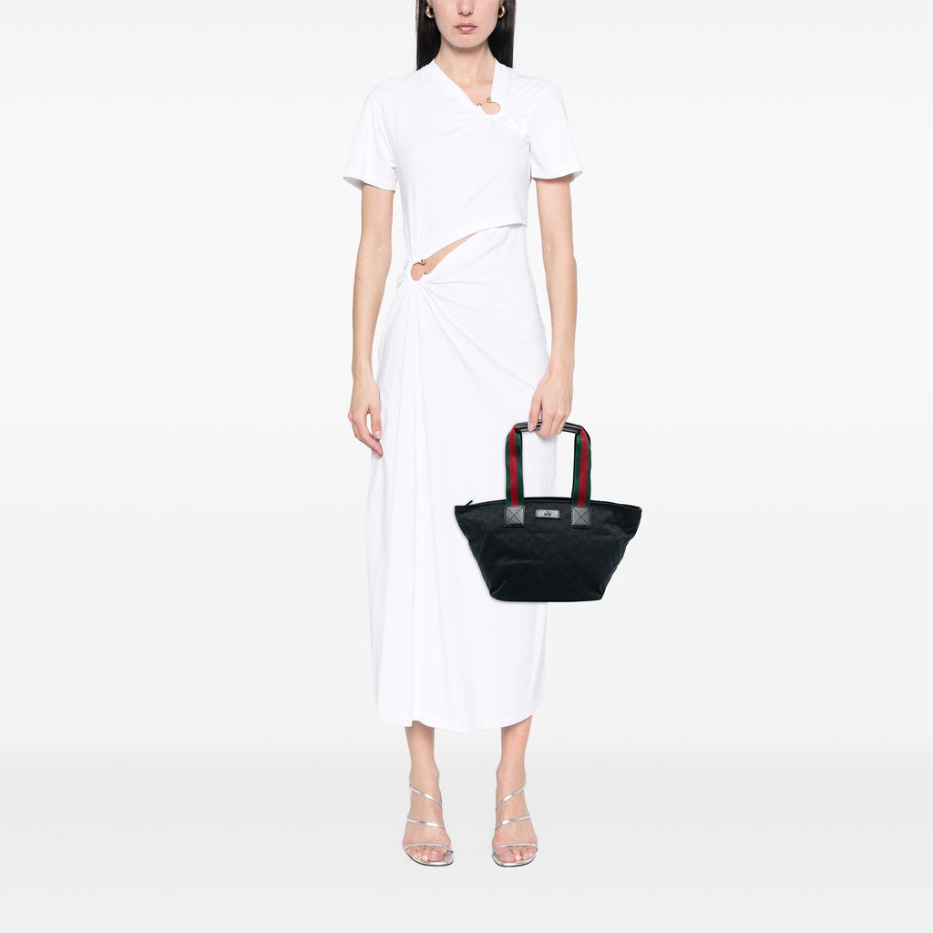 Gucci GG Canvas Web Tote