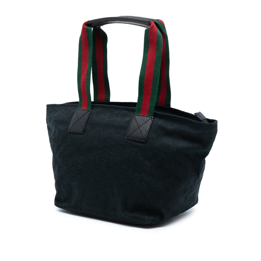 Gucci GG Canvas Web Tote