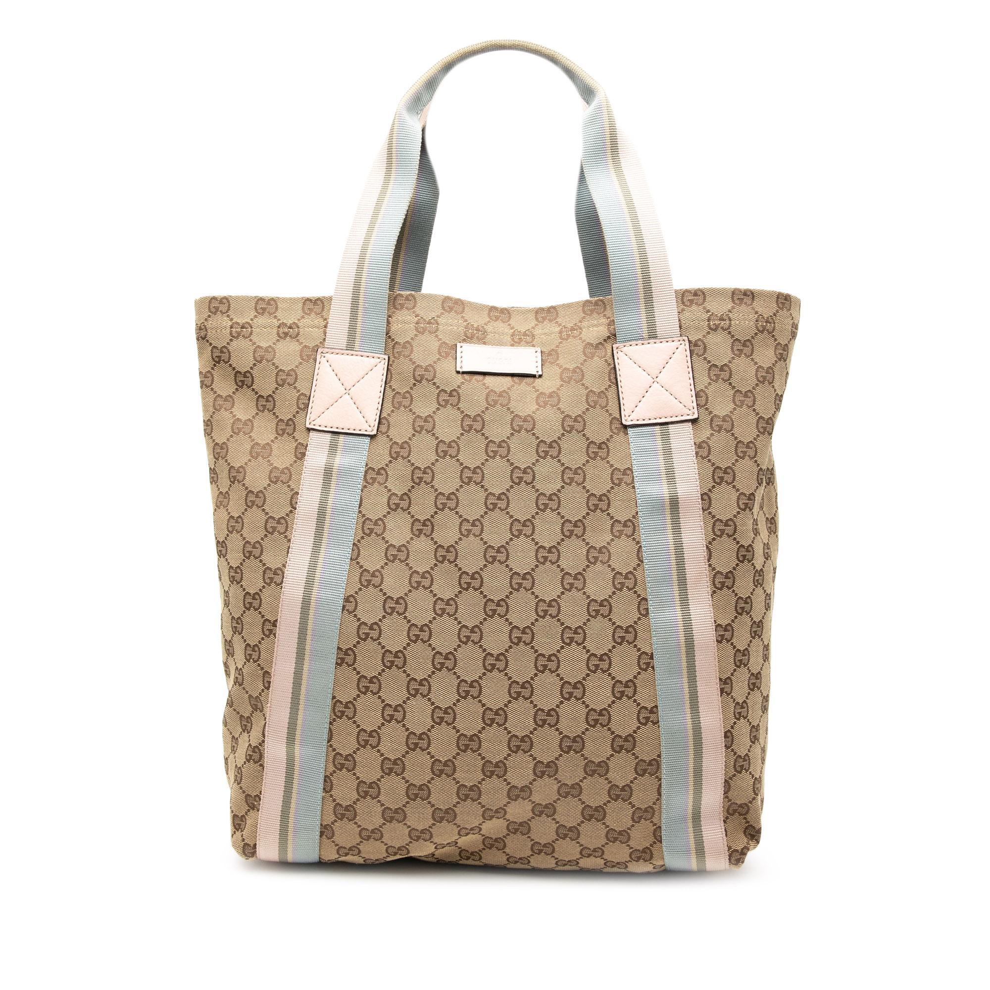 Gucci GG Canvas Web Tote