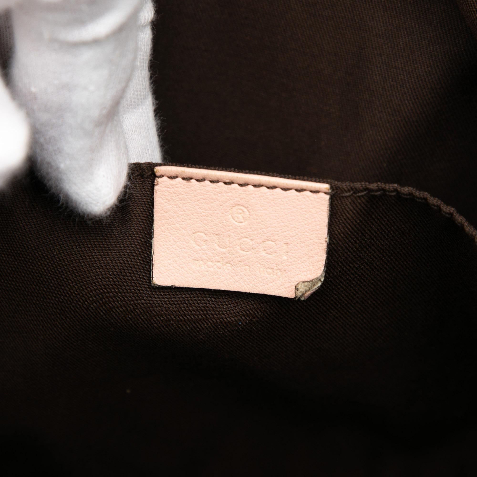 Gucci GG Canvas Web Tote