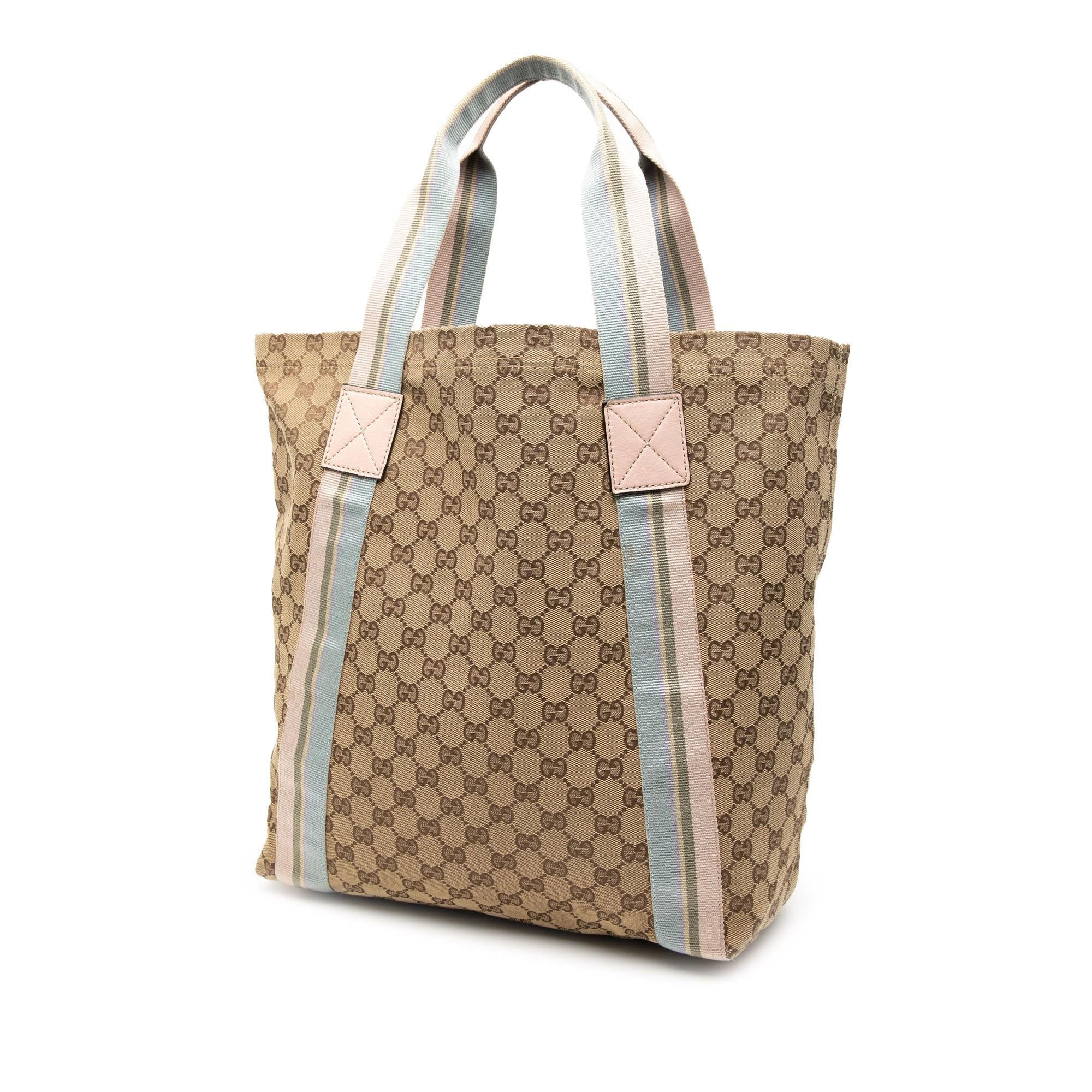 Gucci GG Canvas Web Tote
