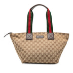 Gucci GG Canvas Web Tote
