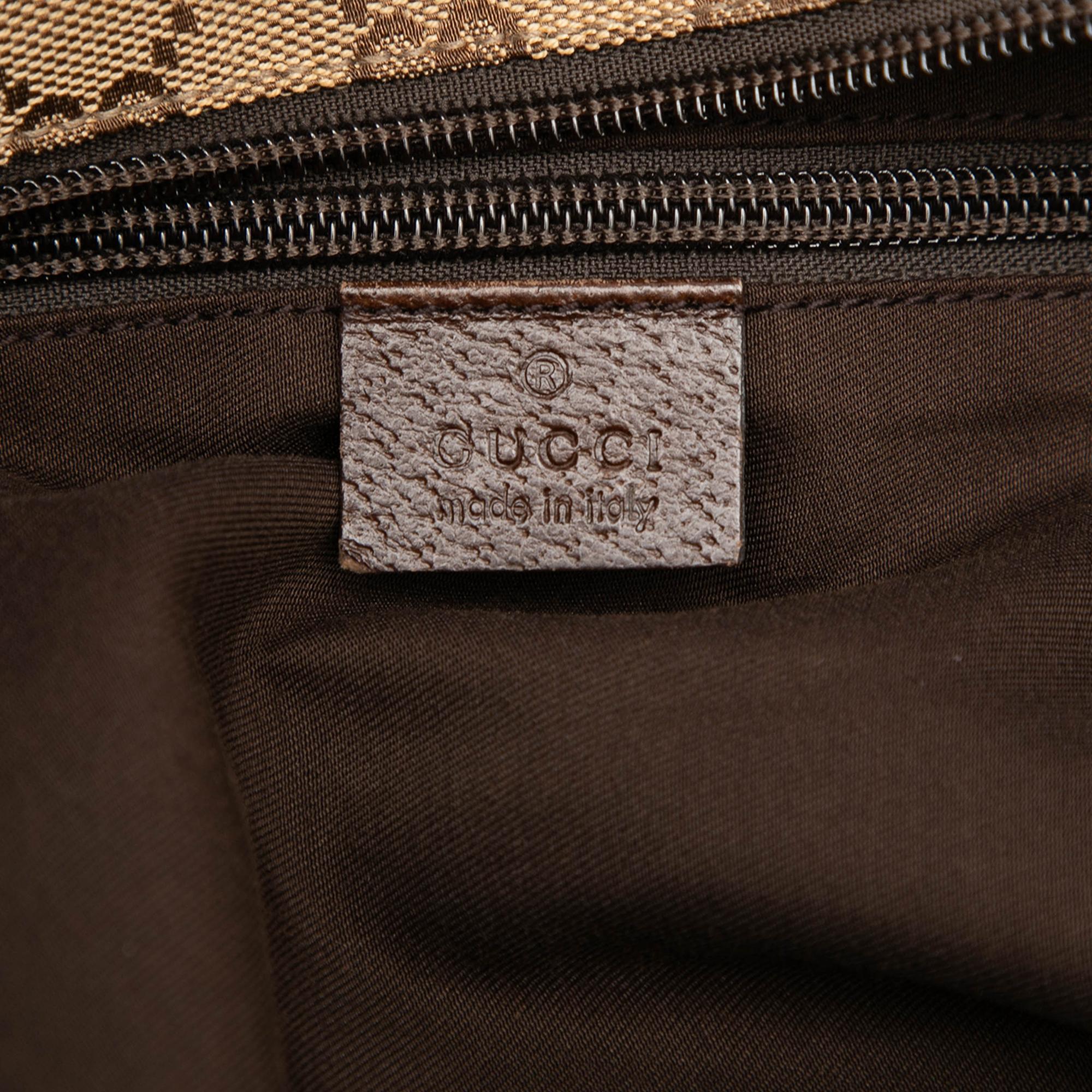 Gucci GG Canvas Web Tote