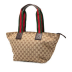 Gucci GG Canvas Web Tote