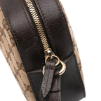 Gucci GG Canvas Webby Bee Camera Bag