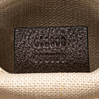 Gucci GG Canvas Webby Bee Crossbody (SHG-5e2Nmh)