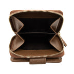 Gucci GG Canvas Zip Around Compact Wallet