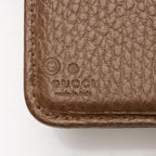 Gucci GG Canvas Zip Around Compact Wallet