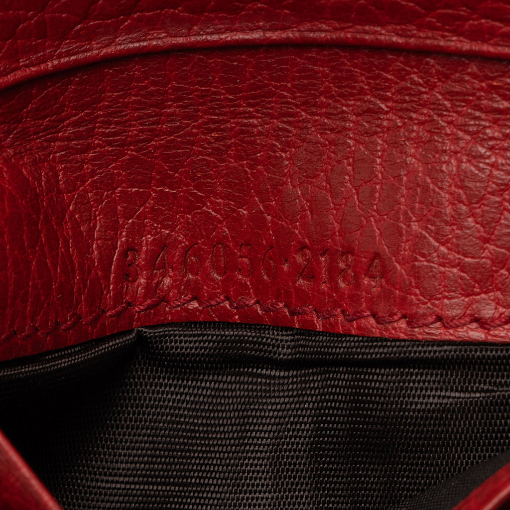 Gucci GG Canvas Zip Around Compact Wallet