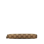 Gucci GG Canvas Zip Around Long Wallet (SHG-1oORUP)