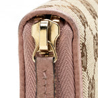 Gucci GG Canvas Zip Around Wallet (SHF-18686)