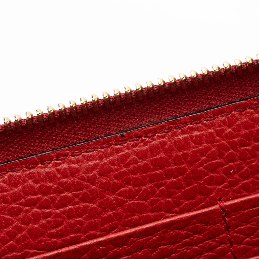 Gucci GG Canvas Zip Around Wallet (SHF-pjF8AV)