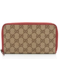 Gucci GG Canvas Zip Around Wallet (SHF-pjF8AV)