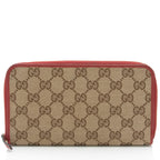 Gucci GG Canvas Zip Around Wallet (SHF-pjF8AV)
