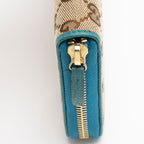 Gucci GG Canvas Zip Around Wallet