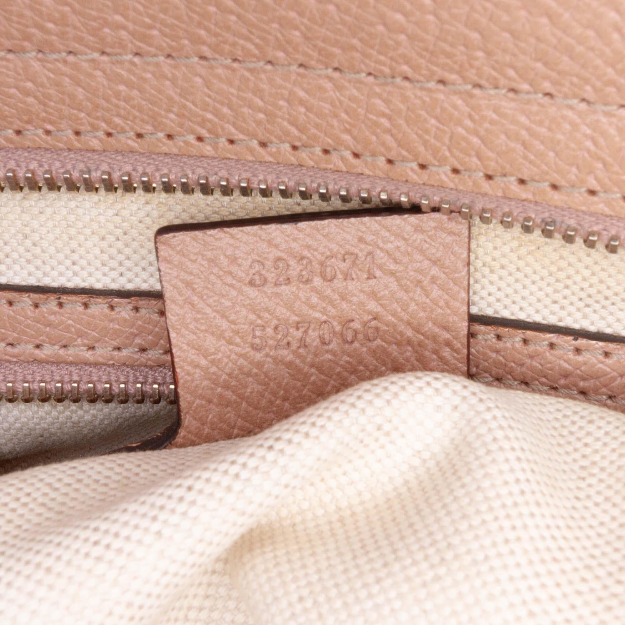 Gucci GG Canvas and Leather Bree Tote