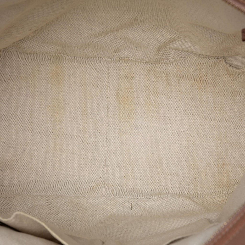 Gucci GG Canvas and Leather Bree Tote