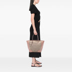 Gucci GG Canvas and Leather Bree Tote