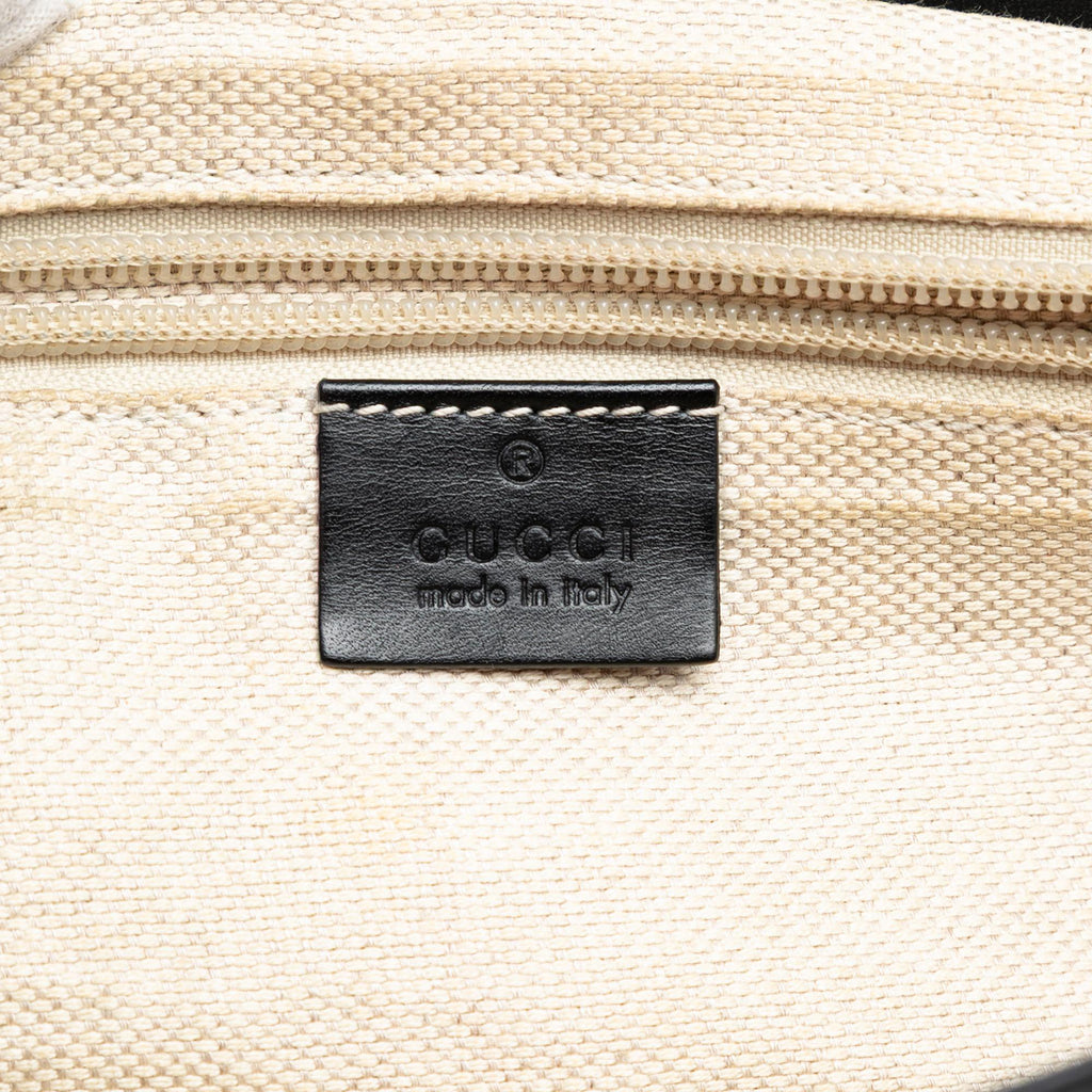 Gucci GG Canvas and Leather Crossbody