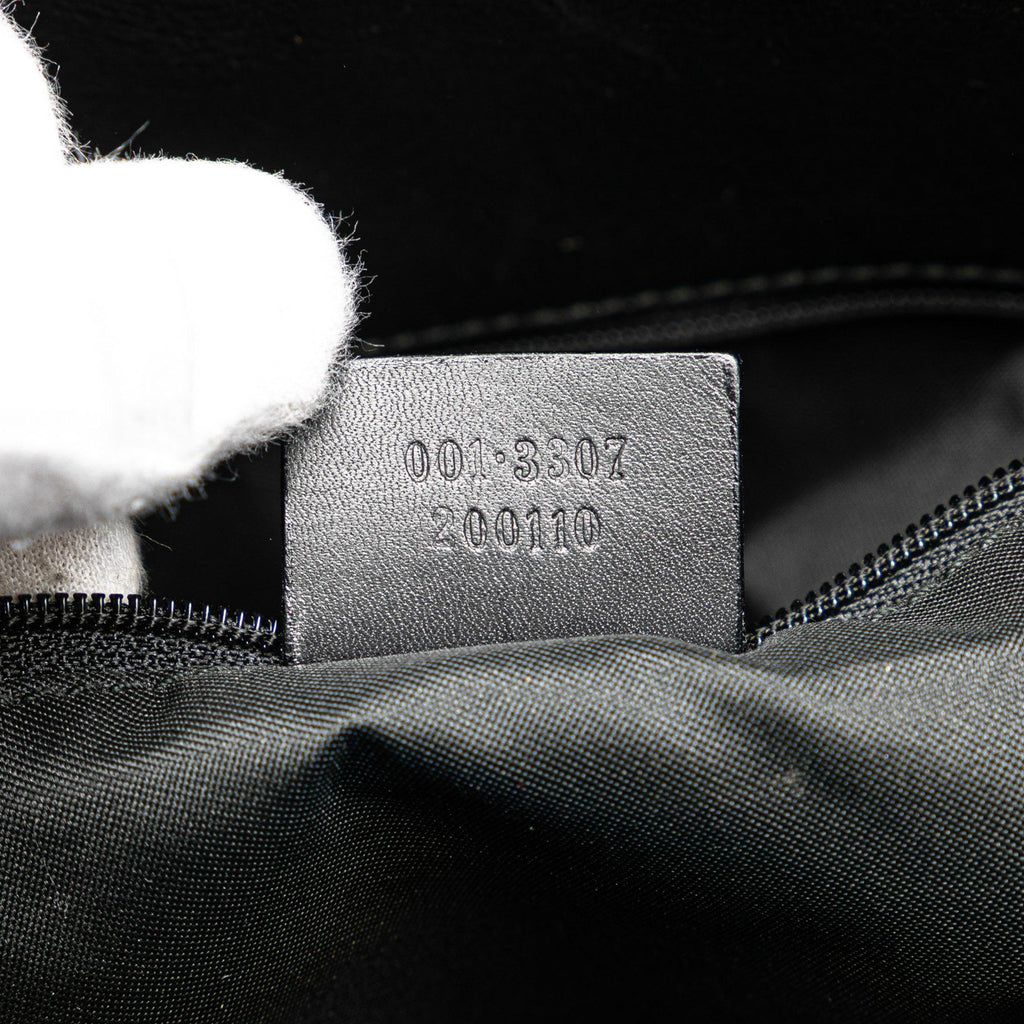 Gucci GG Canvas and Leather Shoulder Bag