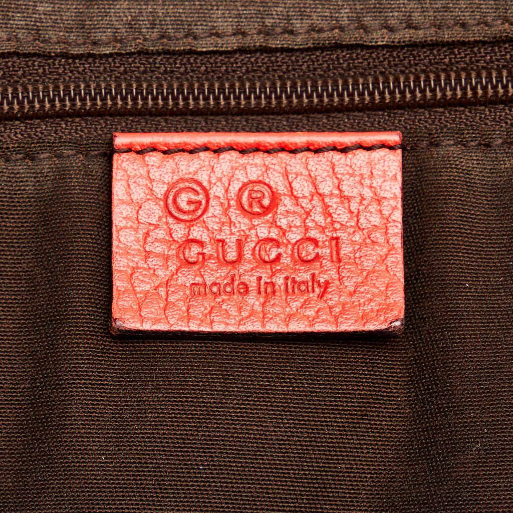Gucci GG Charm Dome Leather Handbag (SHG-mm3N7y)