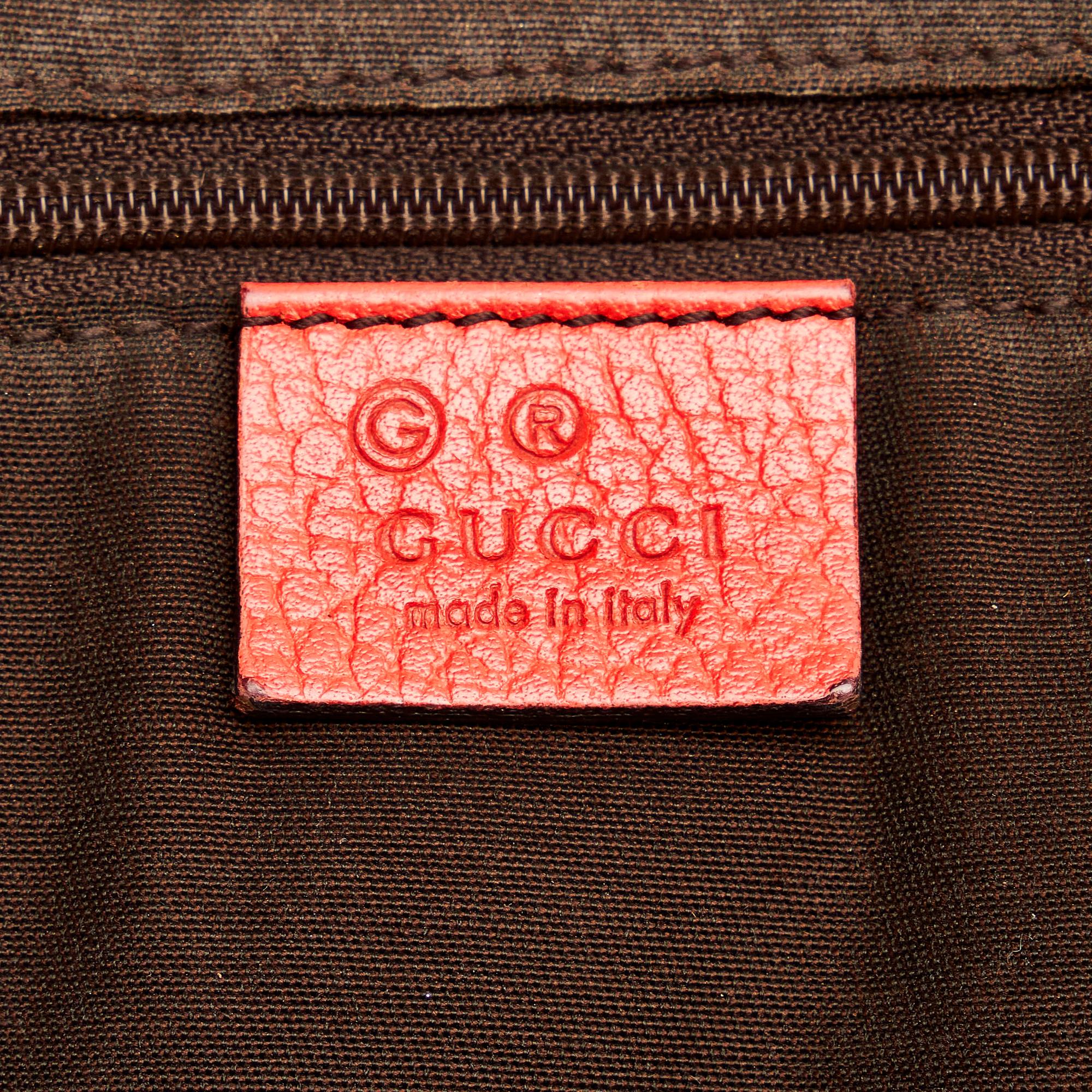 Gucci GG Charm Dome Leather Handbag (SHG-mm3N7y)