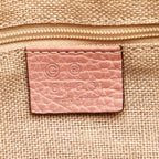 Gucci GG Charm Dome Leather Satchel (SHG-29691)