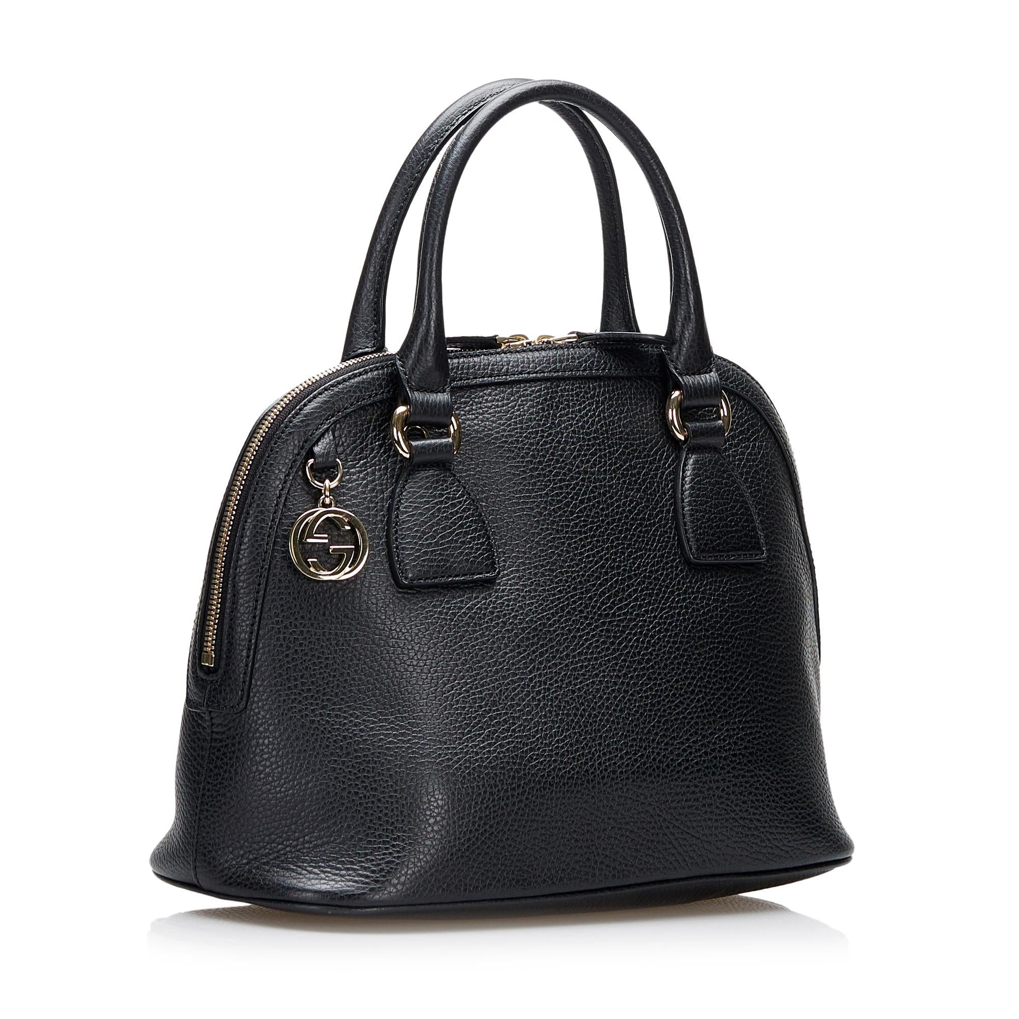 Gucci GG Charm Dome Satchel (SHG-MjrXc4)