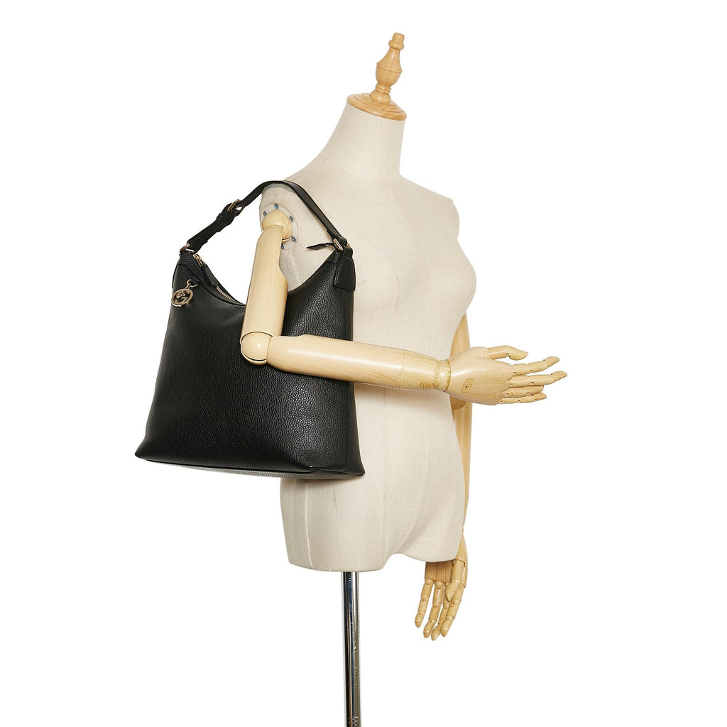 Gucci GG Charm Leather Tote (SHG-36792)